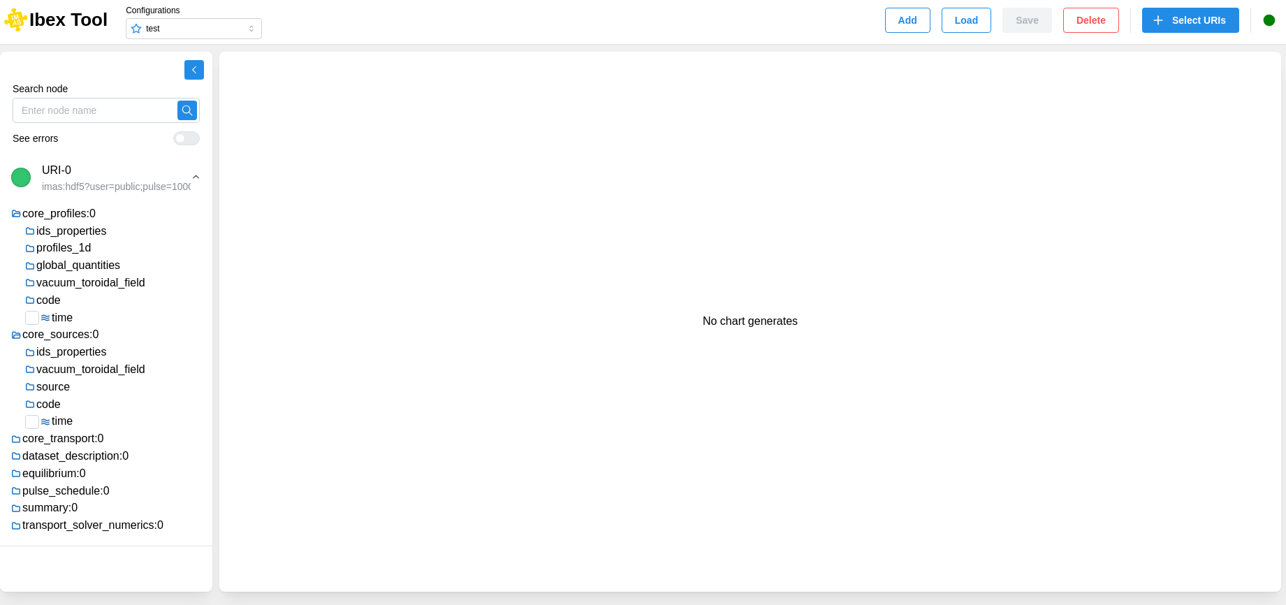 Tree uri to select data to plot